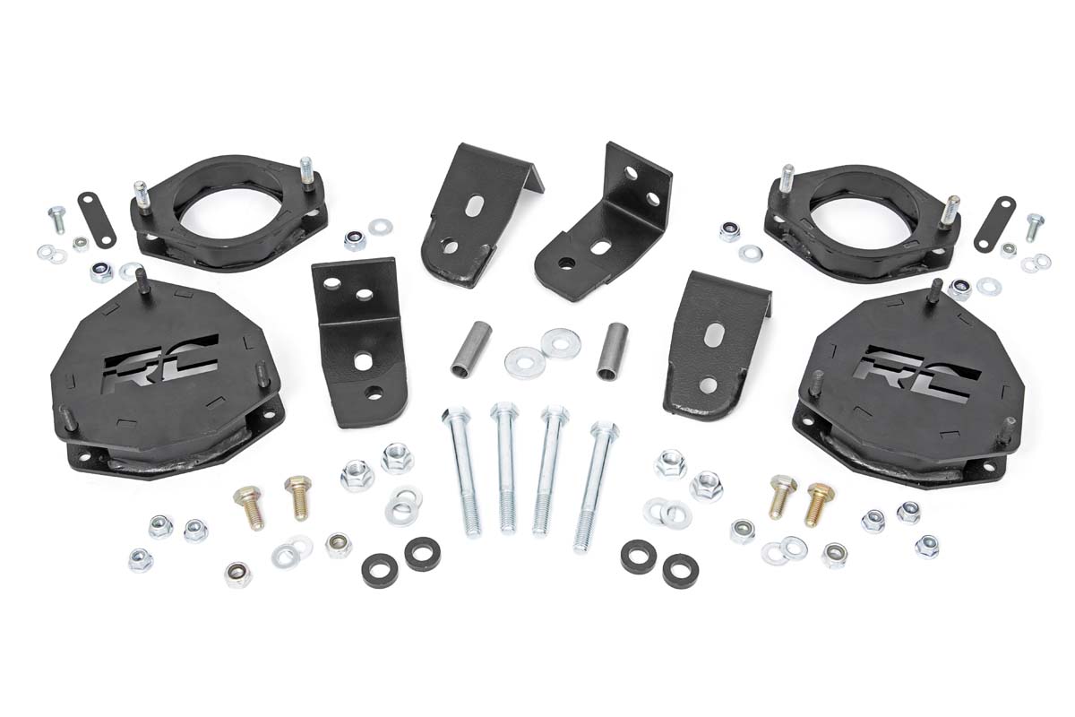 Subaru Forester Suspension Lift Kit - Front + Rear - Rough Country - 2 Inch - Black - '14-'18